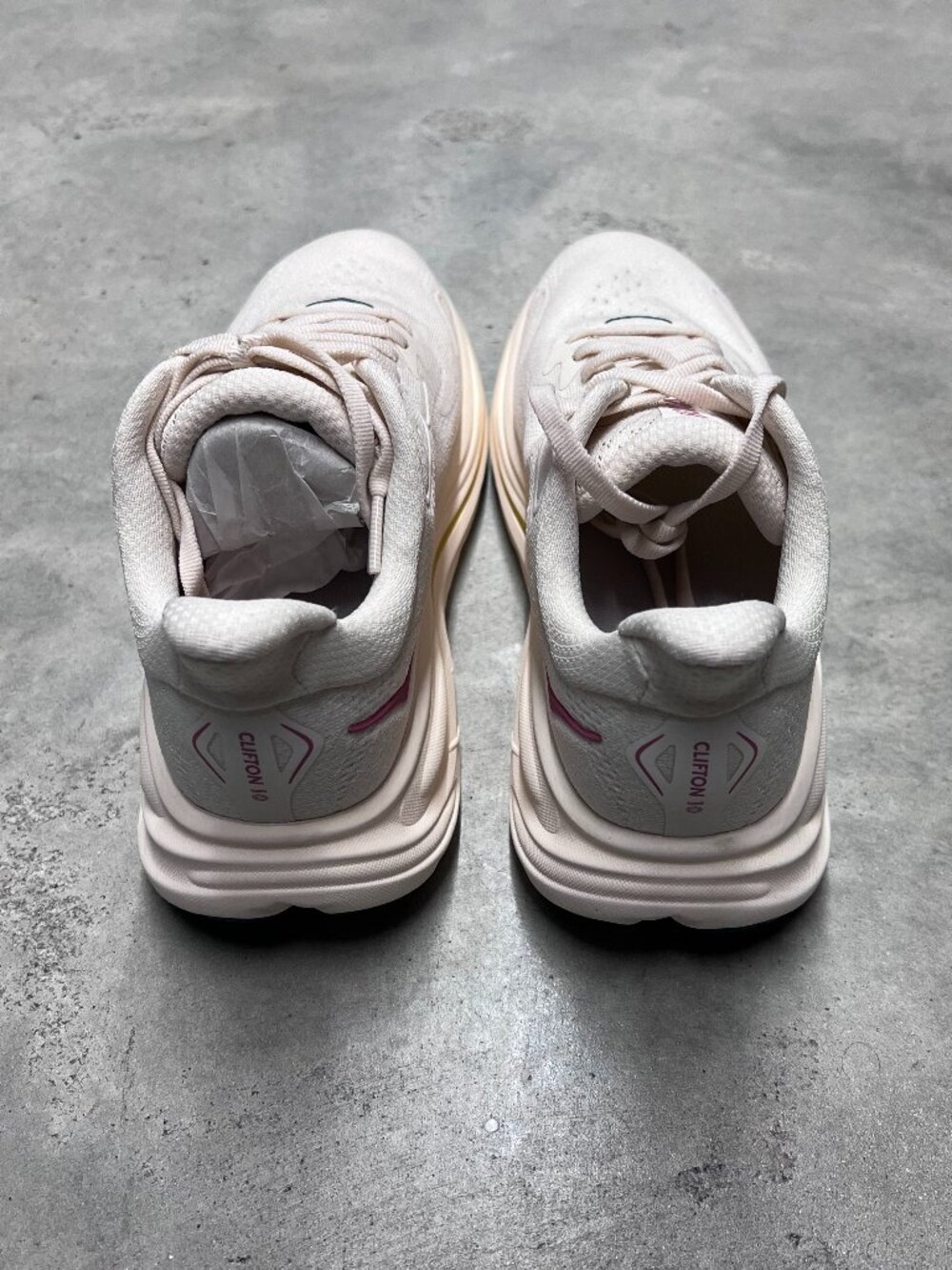 Hoka One One Clifton 10 Birch Alabaster Wmn's 1162031/BHLB - New - Picture 2 of 6